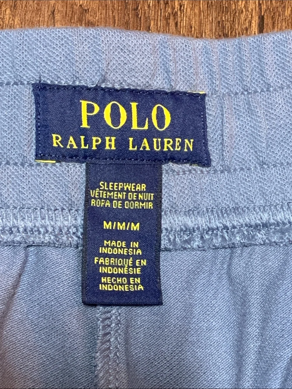 Polo Ralph Lauren Luxury Knit Pajama Lounge Pants Blue Men’s M NWT